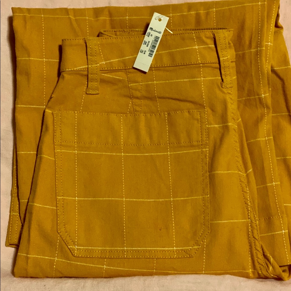 Madwell Cropped Wide Leg Pants